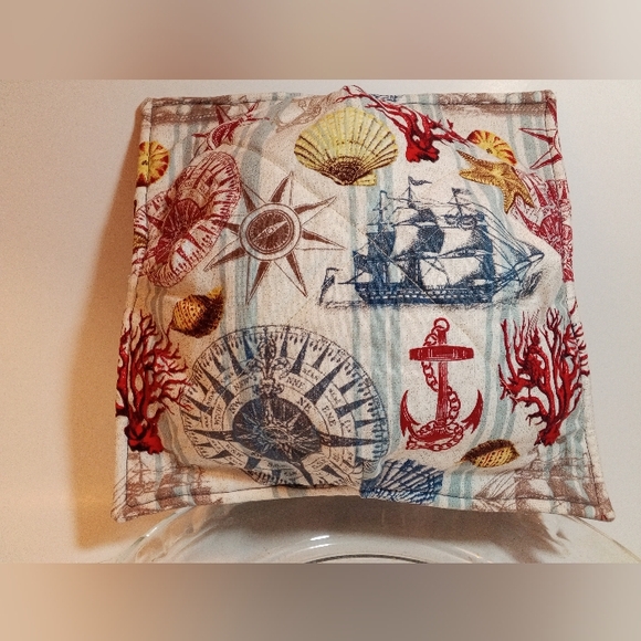 Pie or dinner plate cozy! *REVERSIBLE!* - Picture 3 of 8